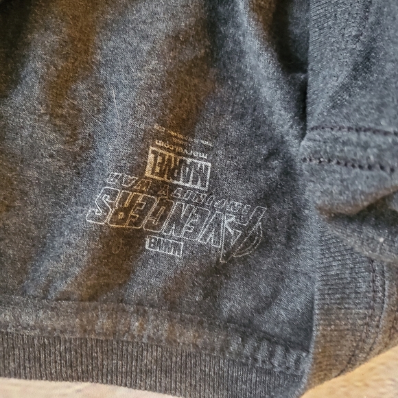 MARVEL AVENGERS MEN'S TEE-SHIRT GRAY BLACK PANTHERS AND MORE SIZE 5XL - Picture 6 of 8